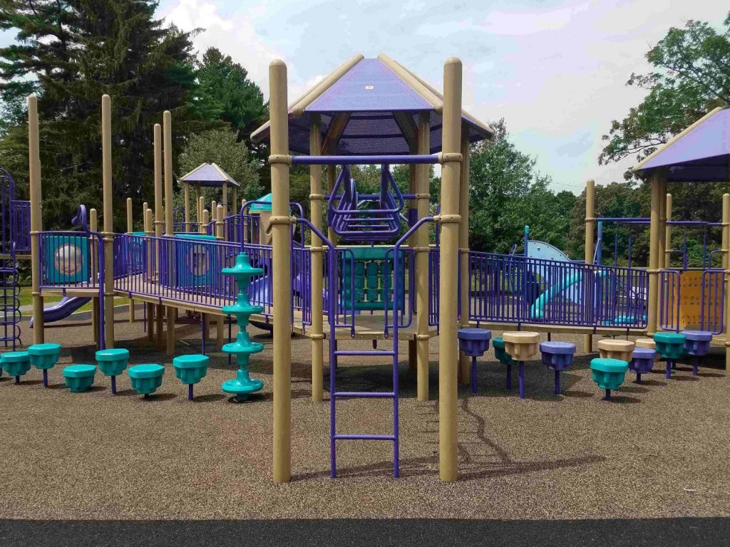 (Newton MA) Newton Centre Playground