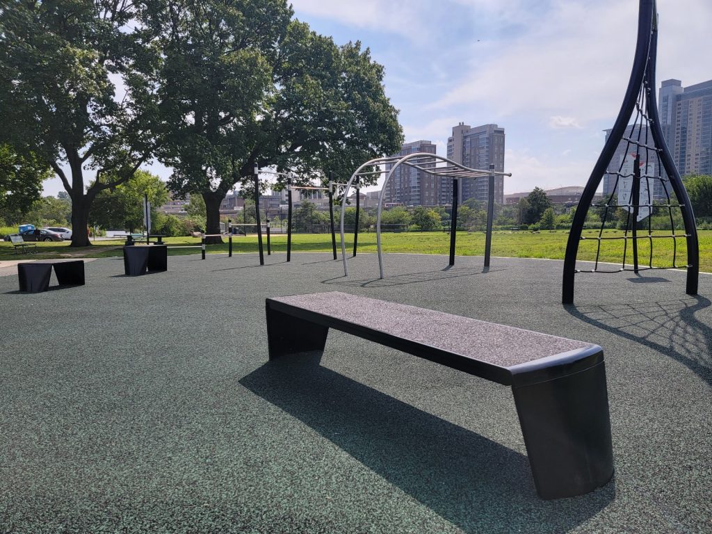 Boston - Outdoor Exercise Park - near the Esplanade - United